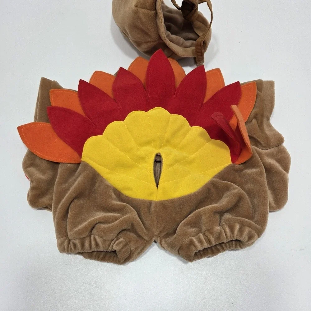 Build A Bear Turkey Costume Thanksgiving Outfit Body Head Feet RARE